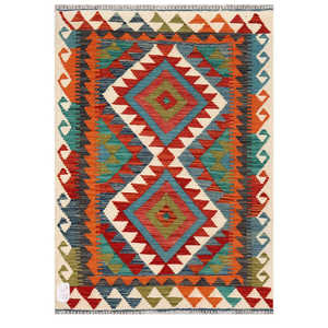 Maimana Afghanistan Kilim <b>Rug</b> <b>Set</b> 116 X 82 cm - Product Image 1