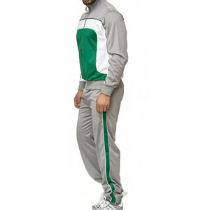 Conjunto de chándal de poliéster de diseño para hombre, cortavientos de gran tamaño, pantalones de dos piezas personalizados, chándal de nailon para hombre 2026 - Product Image 6