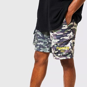 Short de sport de course à pied en coton 100% pour hommes, taille XL, en toile à motif solide et écologique pour les vêtements de plage d'été - Product Image 1