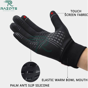 Durable Thermal <b>Touch</b> <b>Screen</b> Leather <b>Gloves</b> with Eco-Friendly Breathable Design for Outdoor Daily Use-Classical Style - Product Image 4