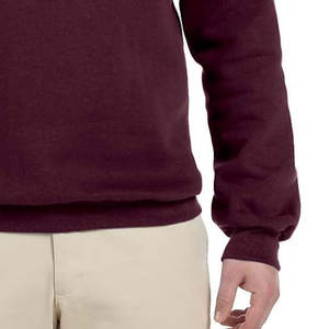 Sudadera de Invierno para Hombre, Cuello Redondo, Color Sólido, Estilo Casual, Sudadera de Forro Polar, Suministro de Fábrica al por Mayor - Product Image 6