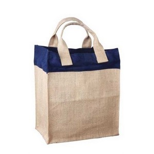 RusticRetreat Yute Tote Natural Biodegradable Eco Tote Bag Bolsa de compras reutilizable sostenible para venta al por menor, eventos y obsequios - Product Image 3