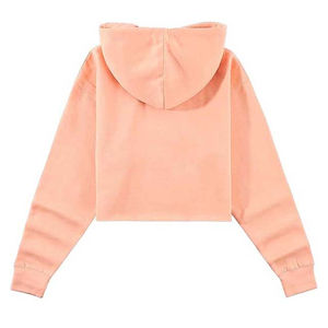 Vente en gros de pulls surdimensionnés unis, sweats à capuche respirants à manches longues, vêtements décontractés pour femmes, sweats à capuche - Product Image 2