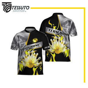 Respirant hommes bols de pelouse uniforme confortable vêtements de Sport Anti-rides prix raisonnable hommes bols de pelouse uniforme avec poids léger - Product Image 3