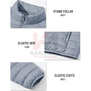 Manteau d'extérieur matelassé chaud pour hommes pour la randonnée, les voyages, le ski Personnalisation OEM Prix en gros disponible - Product Image 5