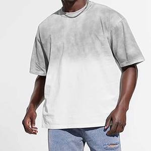 Camiseta recortada de secado rápido Respetuoso con el medio ambiente Verano Serigrafía Logotipo personalizado Impreso Camiseta Hombres subido por Dress Sports - Product Image 5