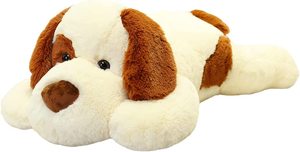 <b>Large</b> Cute Plush <b>Pillow</b> Weighted Stuffed Animals Dog Toy for Anxiety and Stress Relief PP Cotton Filled - Product Image 4