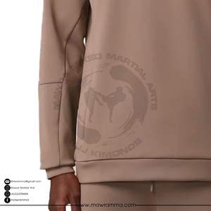 Sudadera de Invierno de Alta Calidad con Media Cremallera y Logotipo Personalizado Bordado al por Mayor, Unisex, OEM - Product Image 5
