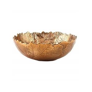 Plat à feuilles de couleur or de dernière génération avec cuillère, plat de service alimentaire de qualité supérieure en forme de feuille au prix le plus bas - Product Image 3