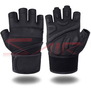 Gants de sport professionnel unisexe pour musculation Fitness Training Gym Exercise-Waterproof Neoprene Leather Cheap Price - Product Image 1