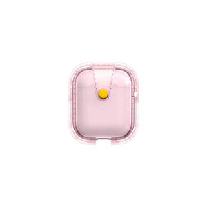 Étui de protection magnétique antichoc Netzy Pink SAF-Airbag 33 pour AirPods, fabriqué en plastique durable - Product Image 1