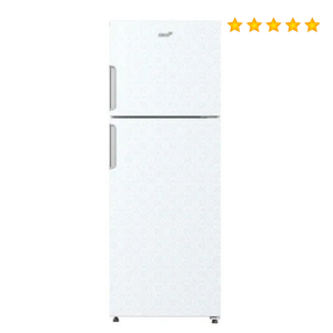 Acros AT-1330W bianco decorato Top Freezer frigorifero libero dal gelo fonte di energia solare elettrica portatile per uso domestico Hotel - Product Image 2