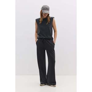 Pantalones de Corte Holgado de Algodón para Mujer - Product Image 1