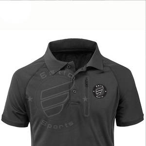 Polos de golf pour hommes, manches courtes, coupe sèche, impression par sublimation, polos de football, vêtements de sport, chemises d'entraînement - Product Image 5