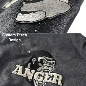 Chaqueta Universitaria de Invierno para Hombre, Personalizada, de Alta Calidad, 100% Lana, con Cuello Alto, Estilo Vintage, de Secado Rápido y Transpirable - Product Image 4