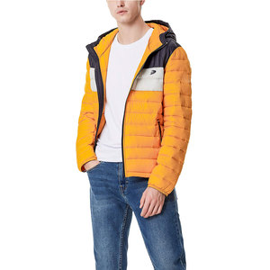 2025 burbuja de alta calidad diseñador poliéster Puffer invierno Oem Logo personalizado hombres chaqueta acolchada de gran tamaño - Product Image 3