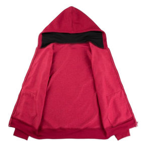 Ensemble de survêtements d'hiver personnalisés pour hommes – Style tendance à fermeture éclair, 100 % polyester, écologique, à capuche, coupe-vent, léger et complet - Product Image 6