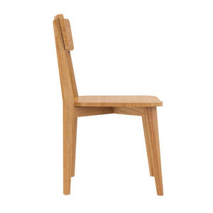 เก้าอี้รับประทานอาหารสไตล์โมเดิร์นไม้สัก Avolia พร้อมวัสดุคุณภาพสูงและความสวยงามจากธรรมชาติสําหรับการรับประทานอาหารกลางแจ้งในร่ม - Product Image 4