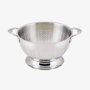 Colador de Acero Inoxidable, Ligero, Duradero, Resistente al Óxido, Diseño de Malla Fina, para Lavar Verduras, Frutas, Preparación de Alimentos, Grado Alimenticio - Product Image 4