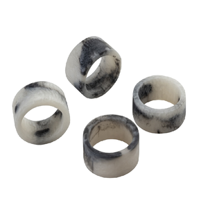 แหวนรัดผ้าเช็ดปากเรซิ่นคุณภาพเยี่ยม เป็นมิตรกับสิ่งแวดล้อม หรูหรา ทันสมัย สีสันตามสั่ง ดีไซน์สร้างสรรค์ สำหรับใช้ในบ้านและร้านอาหาร - Product Image 1