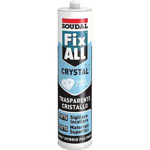 FIX ALL CRYSTAL SOUDAL TRANSPARENTE ML 290 - Product Image 1