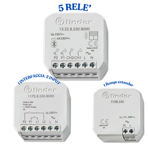 Kit di automazione intelligente con tende elettriche controlla fino a 5 persiane e tende Smart Yesly - Product Image 2