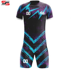 Conjunto de camiseta de árbitro profesional, Conjunto de camiseta de fútbol para adultos personalizado, uniforme de árbitro de fútbol, conjunto de entrenamiento para hombres, camiseta de equipo de pie - Product Image 1