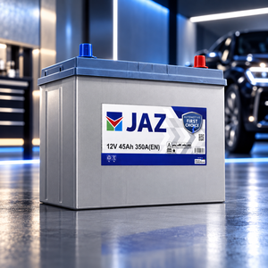 Batterie de voiture au plomb-acide 12 volts 45 Ah MF45 B24, 350 CCA, sans entretien, JAZ, pour systèmes électriques de voitures particulières - Product Image 1