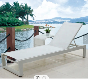 Modern <strong>Sun</strong> <strong>Pool</strong> <strong>Lounge</strong> Chairs Furniture with Ottoman Outdoor Daybed Garden Leisure Chaise <strong>Lounge</strong> - Product Image 2