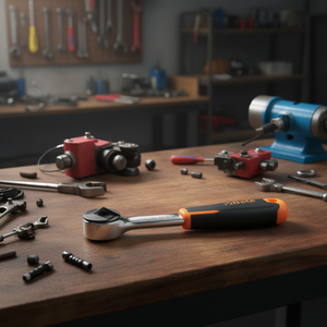 Llave de Trinquete Reversible con Punta Cuadrada de 1/4 de Pulgada - Product Image 3