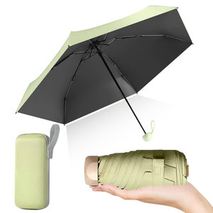 <span class=keywords><strong>Meilleures</strong></span> ventes de mini parapluie à capsule de protection UV pliable de haute qualité avec impression du logo - Product Image 3