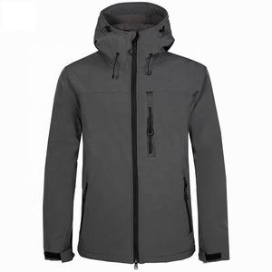 Chaqueta de invierno Softshell de alta calidad para hombres y mujeres, impermeable, a prueba de viento, de secado rápido, cuello con capucha, cremallera, soporte personalizado para exteriores - Product Image 6