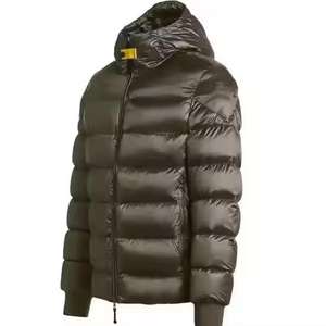 Chaqueta de invierno cálida para hombre, chaqueta acolchada de talla grande, chaquetas de cuello alto para hombre, abrigos para hombre - Product Image 3