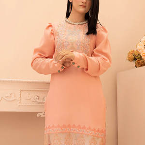 ชุดคอลเลกชั่นสำหรับแต่งสนามหญ้า, ชุด Punjabi ใส่สบายๆ3ชิ้น salwar kameez dupatta ทำมือจากปากีสถาน - Product Image 3