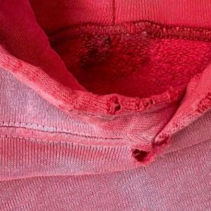 Sweat à capuche personnalisé lourd 400GSM 500 GSM épais délavé lavé au soleil 100% coton Style vintage avec fermeture à glissière-Up taille XS - Product Image 3