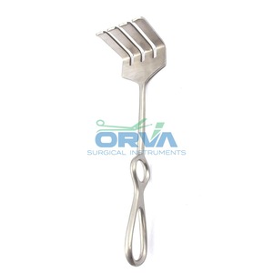 Écarteur chirurgical à bout arrondi de haute qualité |   Machinerie légère |   Profondeur 39 mm Largeur 40 mm |   Chirurgie générale en acier inoxydable - Product Image 3