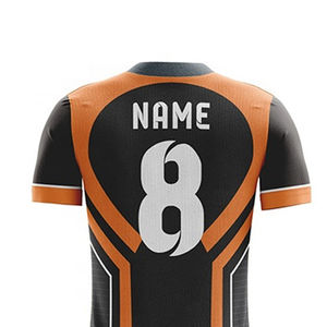 Uniforme de Fútbol de Color Liso Transpirable Sublimado Personalizado de Último Diseño, Nuevo, Servicios OEM, Corte Ajustado - Product Image 5
