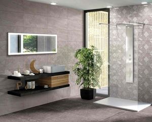 Azulejos de baño de lujo Calacatta 12x24, azulejos de pared de porcelana pulida de alto brillo, azulejos de piso de cerámica resistentes al desgaste para hoteles y spas - Product Image 1