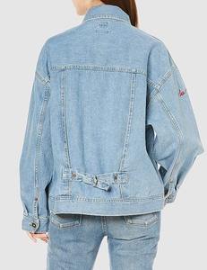 Vente en gros OEM/ODM Offre Spéciale veste en jean pour femmes vêtements d'extérieur décontractés veste en jean boutonné mode de rue - Product Image 6