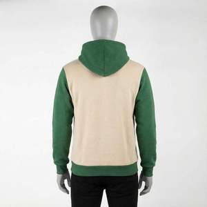 Sudadera con Capucha para Hombre, Diseño Color Block, Felpa de Algodón, Casual, Manga Larga, Bolsillo Canguro, Estilo Urbano - Product Image 3