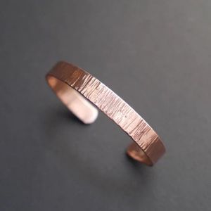 Thin Fine Jewelry <b>Copper</b> Magnet Therapy Bangles Fashionable <b>Bracelets</b> with Simple Design Available for Sale - Product Image 4