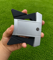 Putter de golf OEM personnalisé à couple nul en alliage d'aluminium et acier inoxydable, face de putter usinée CNC sur mesure