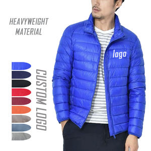 Proveedor de logotipo personalizado de alta calidad de los hombres a prueba de viento abrigo de invierno Puffer cálido grueso chaqueta abrigo para los hombres - Product Image 4