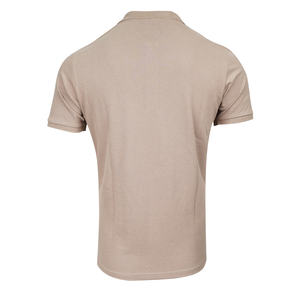 โปโลผ้าฝ้ายออร์แกนิกระบายอากาศสำหรับผู้ชายสไตล์ผ่อนคลายไลฟ์สไตล์ที่ยั่งยืนของผู้ชายเสื้อโปโลผ้าฝ้ายแขนสั้น - Product Image 3