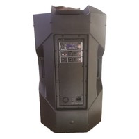 Speaker Aktif PA Portabel 2-Way V615A 15 Inch 130dB SPL untuk Pesta Luar Ruangan, Home Theatre, dan Penggunaan Panggung