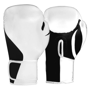 Guantes de boxeo de entrenamiento profesional de cuero PU de alta calidad personalizados 2025, característica elástica, precio al por mayor, OEM disponible - Product Image 3