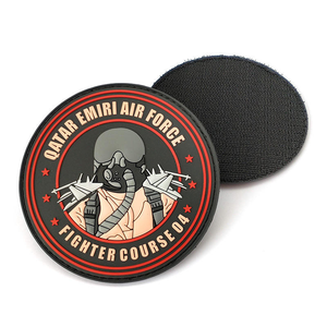 Parches Bordados en 3D para Coser, Precio al por Mayor, Tela de PVC de Moda, Diseño Personalizado, Insignia Bordada para Camiseta de Power Hint - Product Image 3