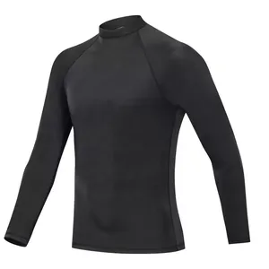 Wholesale Guardian Manufacturing MMA Style <b>Men's</b> Long Sleeve <b>Rash</b> <b>Guard</b> Custom Sublimation UPF 50+ Martial Arts Wear - Product Image 6