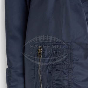 Blouson d'hiver pour homme, col montant, coupe-vent, respirant, épais, chaud, décontracté, tendance, élégant, personnalisable - Product Image 5