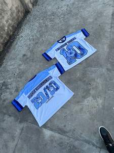 Camiseta con cuello en V y logotipo personalizado para hombre, ropa corta cómoda de algodón 100%, manga larga de secado rápido, nuevo diseño sólido, oferta Plus Fitness - Product Image 5